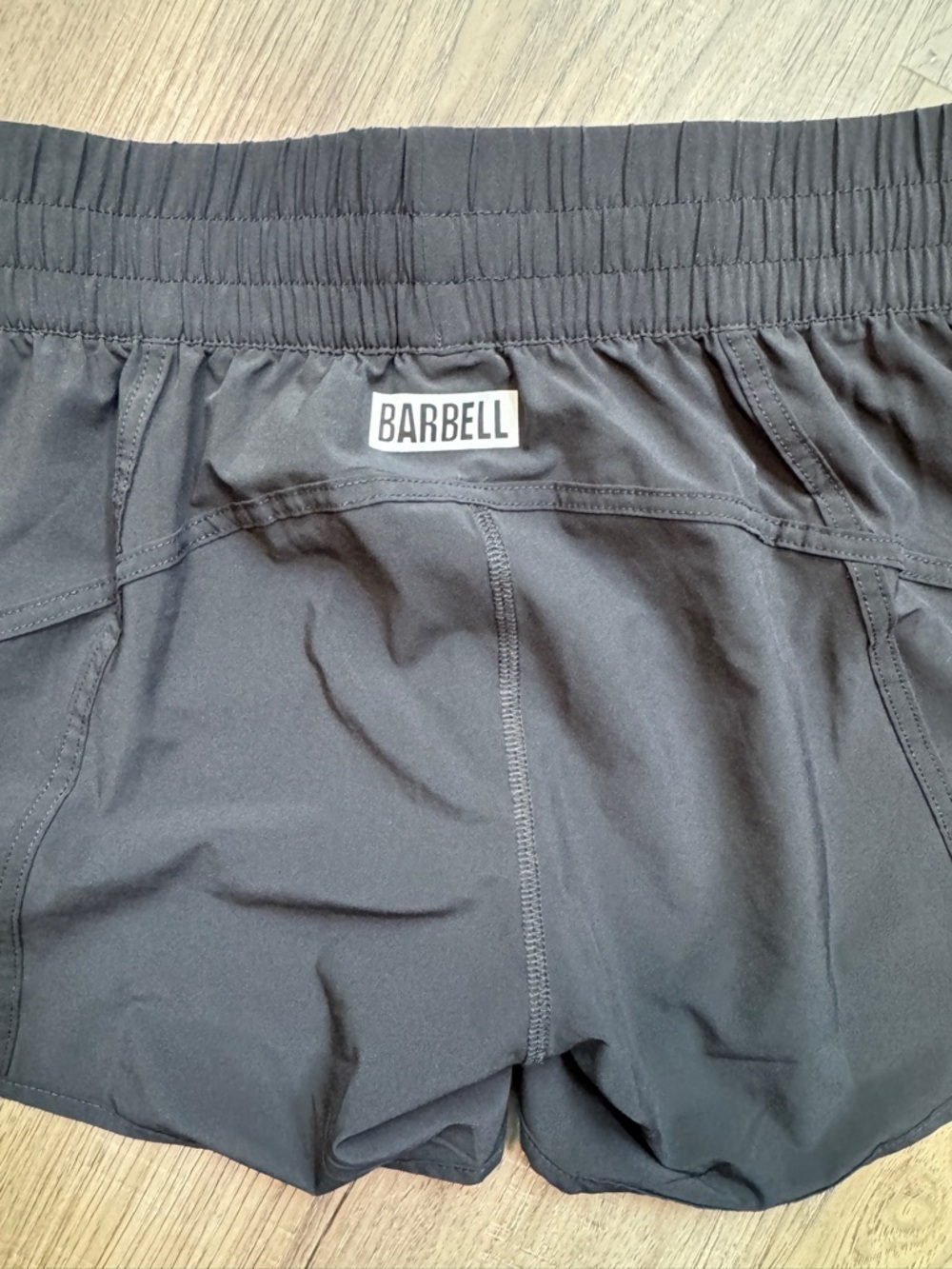 Barbell High Waist Athletic Shorts - Size Medium - Picture 10 of 10
